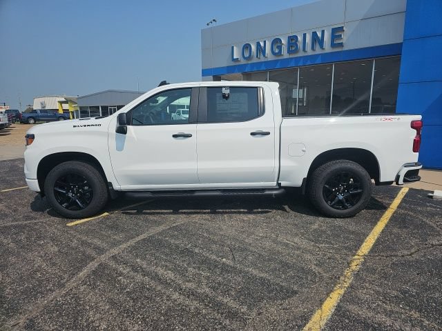 New 2026 Chevrolet Silverado 1500 Custom w/ Turbomax Blackout Package AWD/4WD image 4