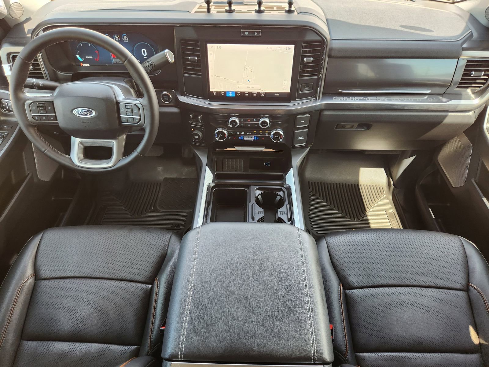 Used 2025 Ford F350 Lariat w/ Black Appearance Package AWD/4WD image 28