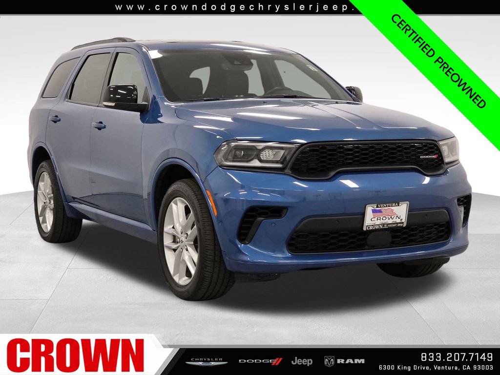 Certified 2025 Dodge Durango GT AWD/4WD image 1
