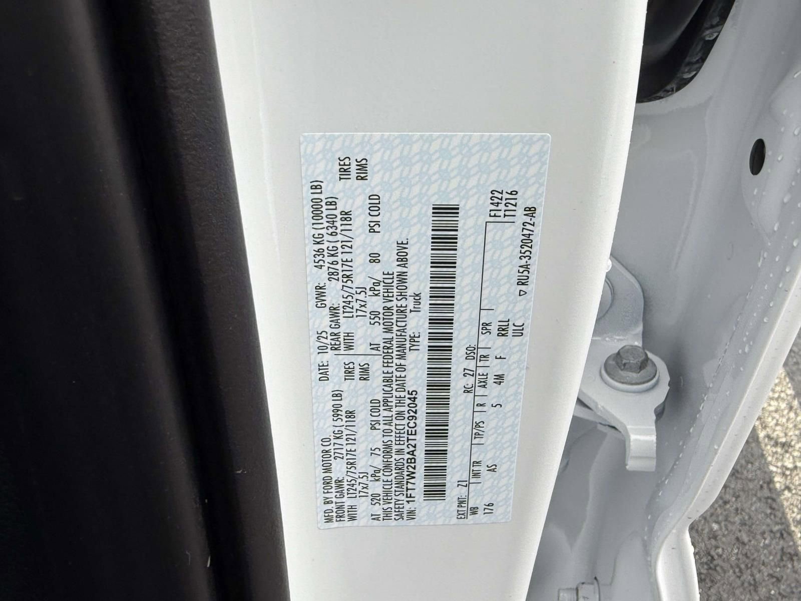 New 2026 Ford F250 XL image 20