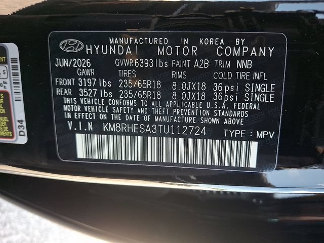 New 2026 Hyundai Palisade SEL Premium w/ Tow & Go Package AWD/4WD image 16