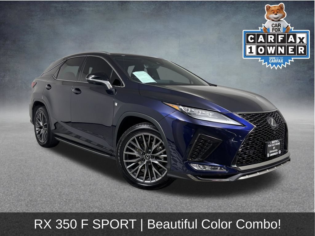 Used 2022 Lexus RX 350 F Sport w/ Cold Area Package (CT)