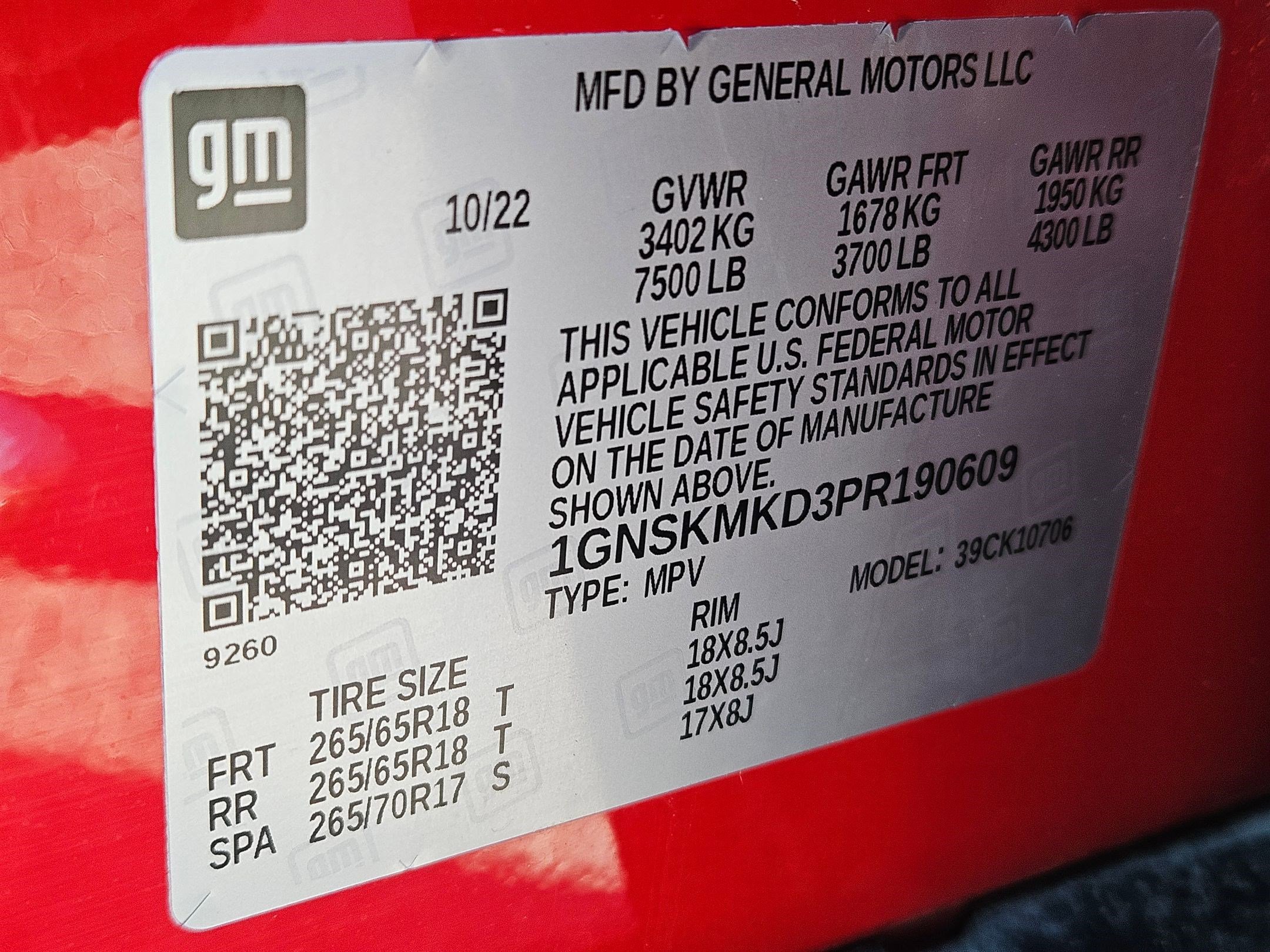 Used 2023 Chevrolet Tahoe LS w/ Driver Alert Package AWD/4WD image 33