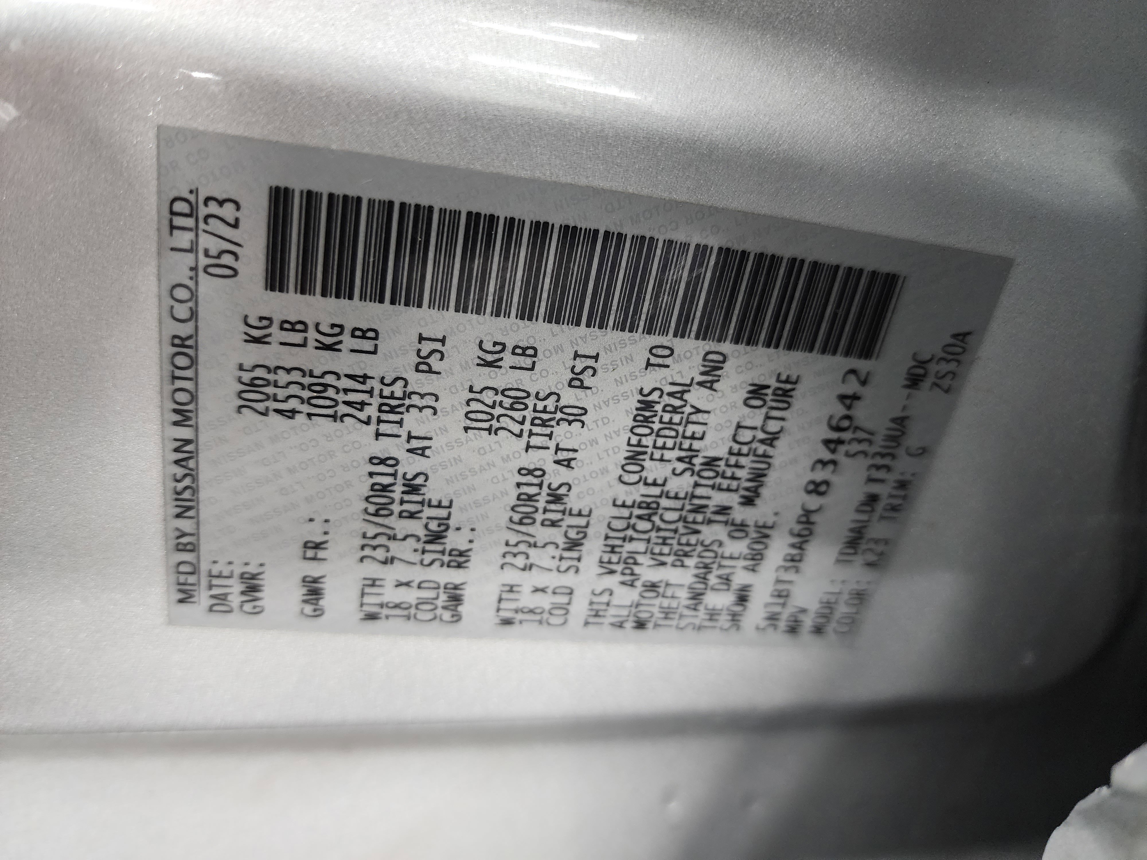 Used 2023 Nissan Rogue SV image 51