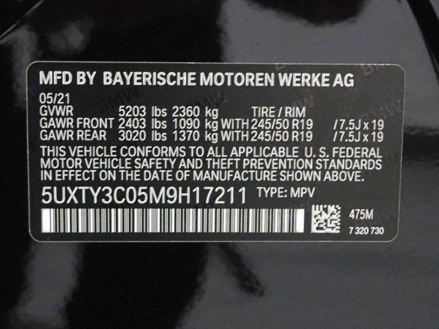 Used 2021 BMW X3 sDrive30i w/ Premium Package image 76