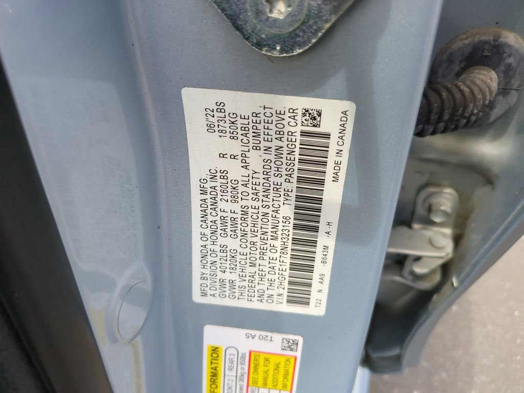 Used 2022 Honda Civic EX image 38