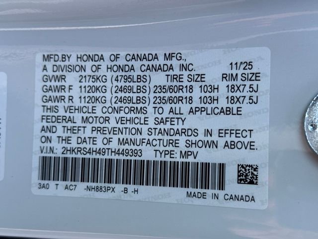 New 2026 Honda CR-V EX image 14