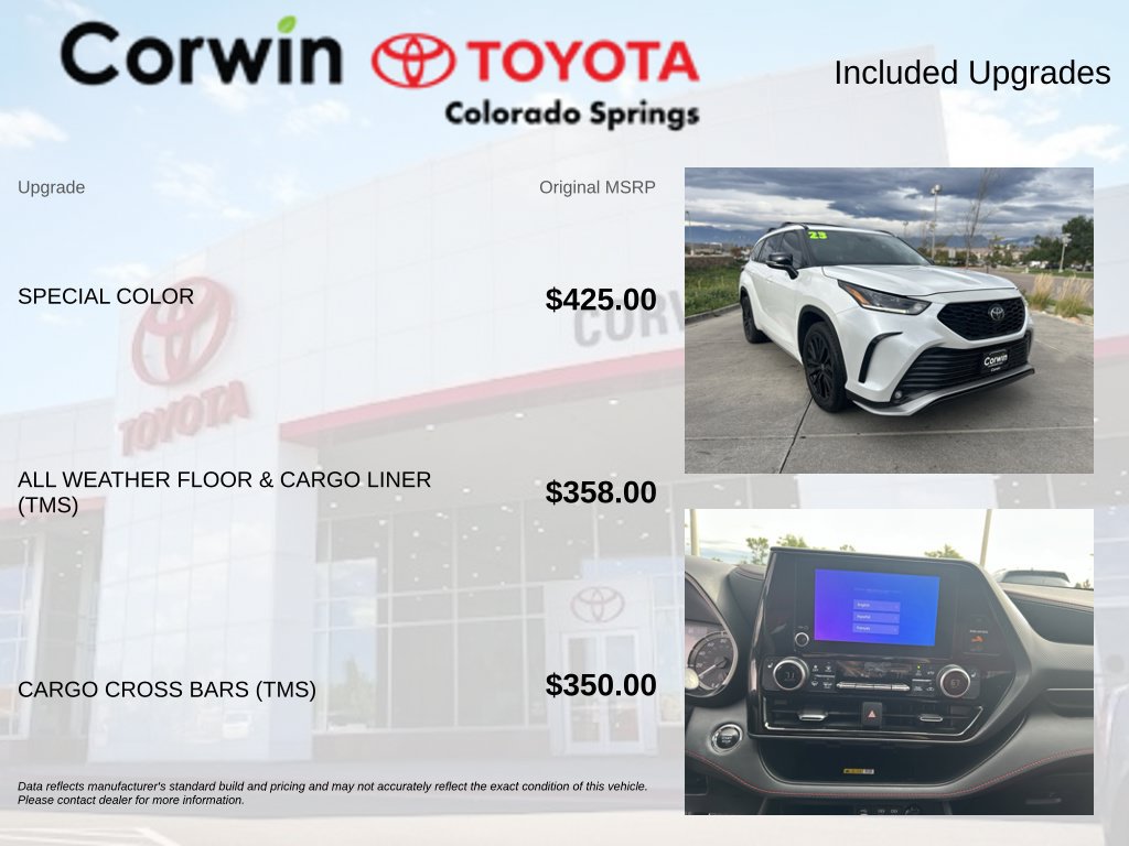 Used 2023 Toyota Highlander XSE AWD/4WD image 4