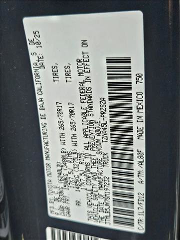 New 2025 Toyota Tacoma TRD Off-Road image 17