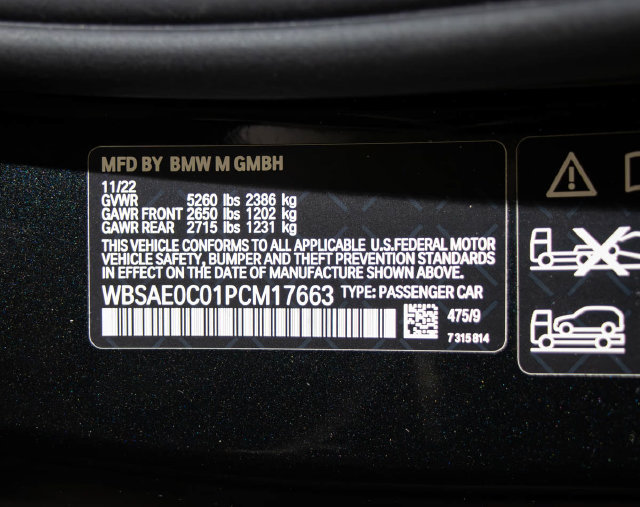 Used 2023 BMW M8 Competition w/ Driving Assistance Package AWD/4WD image 22