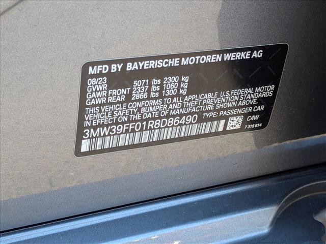 Certified 2024 BMW 330e w/ Premium Package RWD image 25