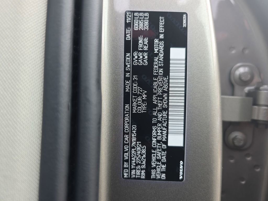 Used 2022 Volvo XC90 T6 Inscription w/ Advanced Package image 51