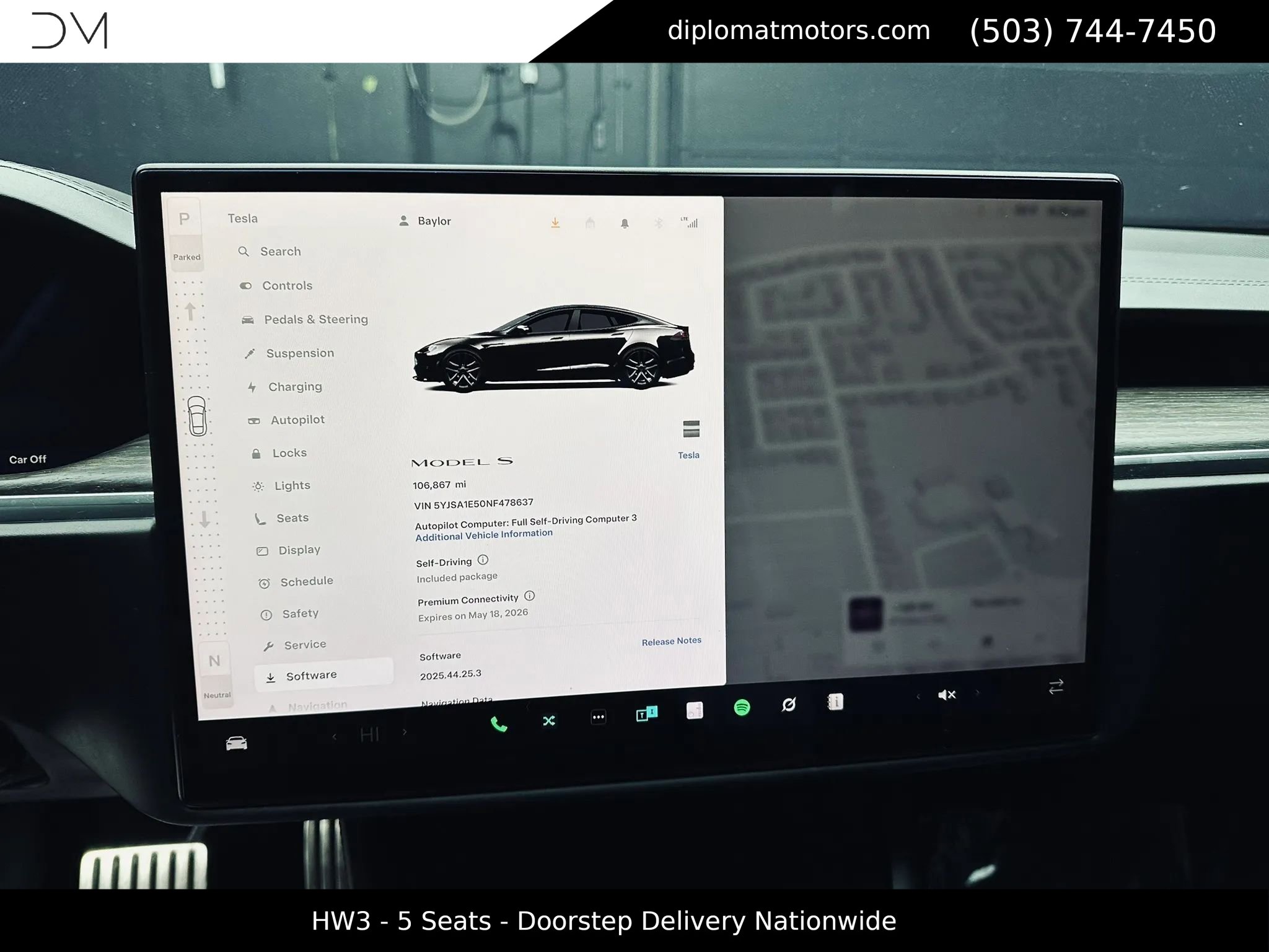 Used 2022 Tesla Model S Standard Range AWD/4WD image 34