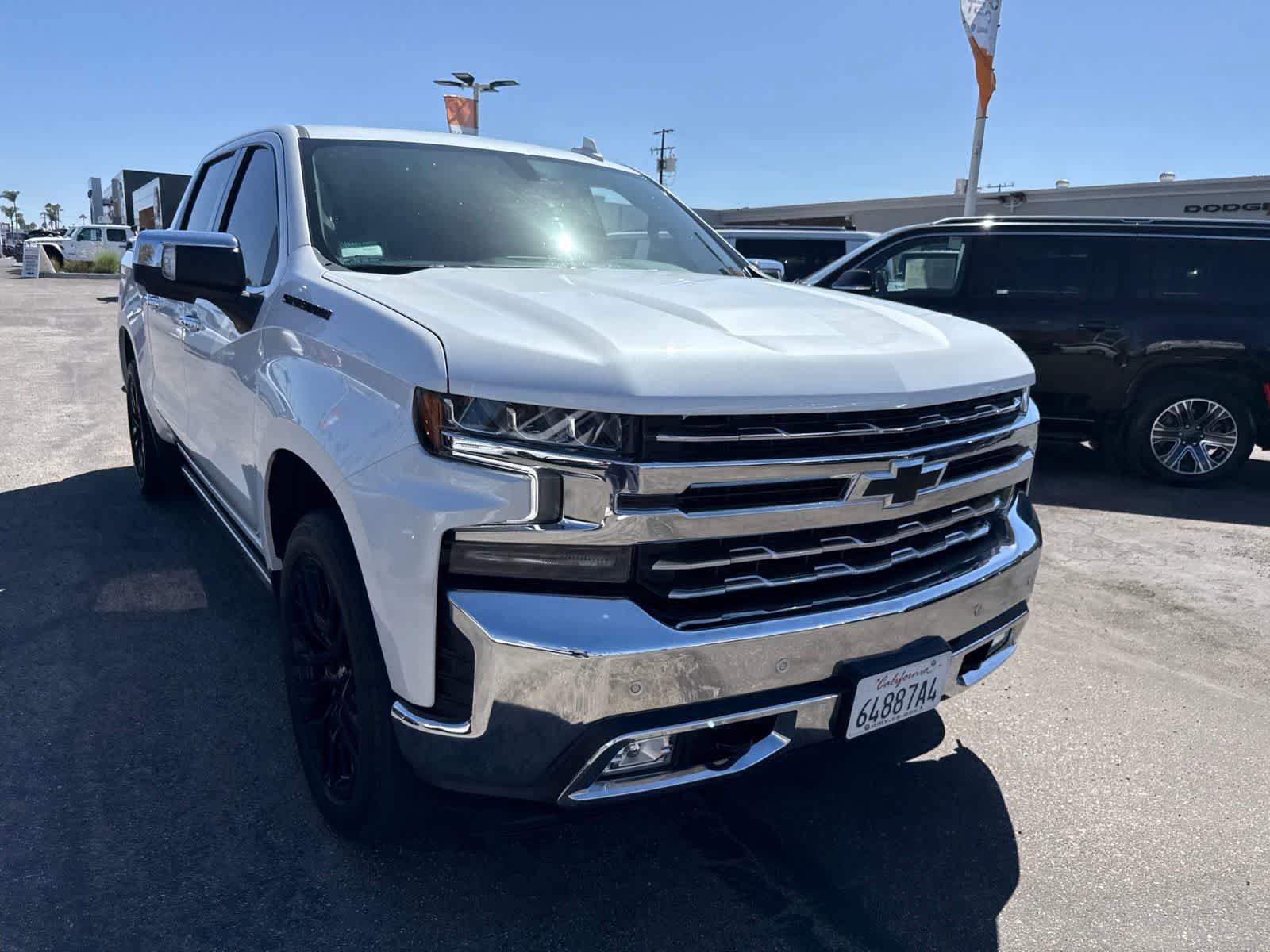 Used 2021 Chevrolet Silverado 1500 LTZ w/ LPO, Dark Essentials Package RWD image 9