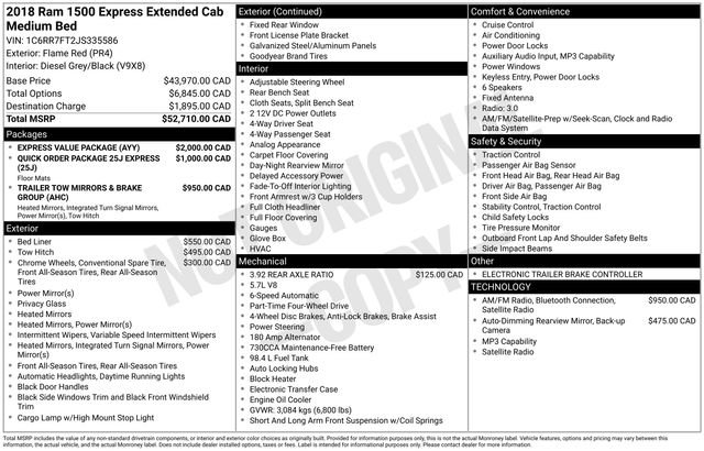 Used 2018 RAM 1500 Express w/ Express Value Package image 7