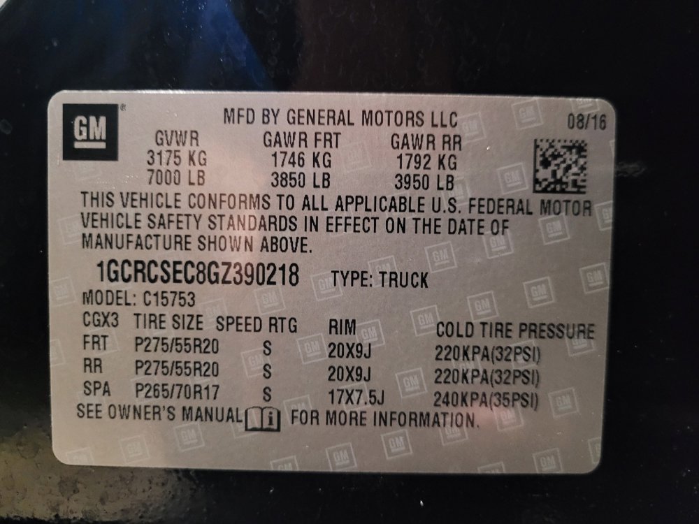Used 2016 Chevrolet Silverado 1500 LTZ w/ Sport Package RWD image 33