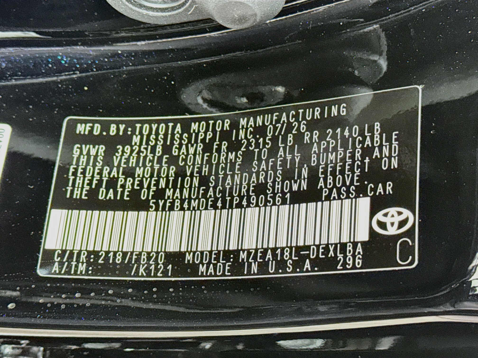 Certified 2026 Toyota Corolla LE w/ LE Premium Package FWD image 31