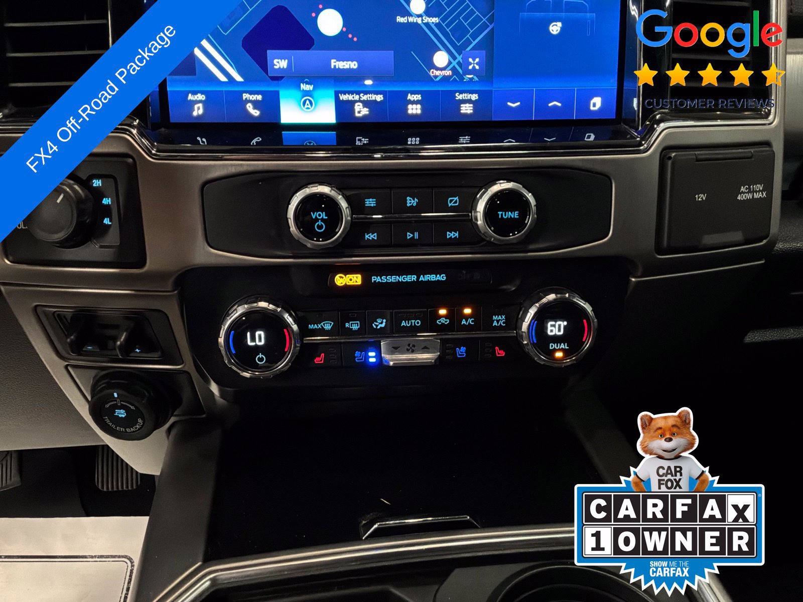 Used 2022 Ford F250 Platinum w/ FX4 Off-Road Package AWD/4WD image 27