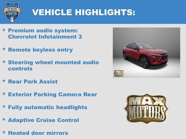 New 2026 Chevrolet Trax RS w/ Driver Confidence Package image 5