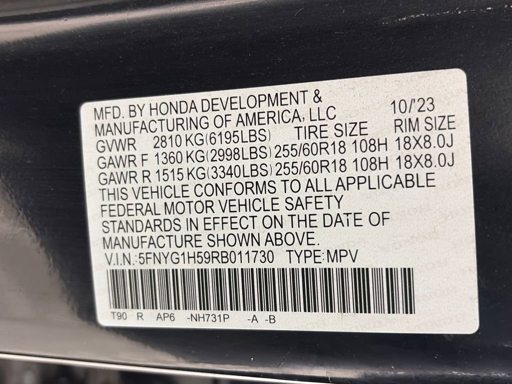 Used 2024 Honda Pilot EX-L image 9