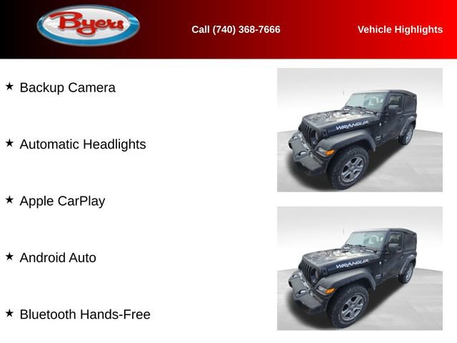 Used 2019 Jeep Wrangler Sport w/ Quick Order Package 24S image 11