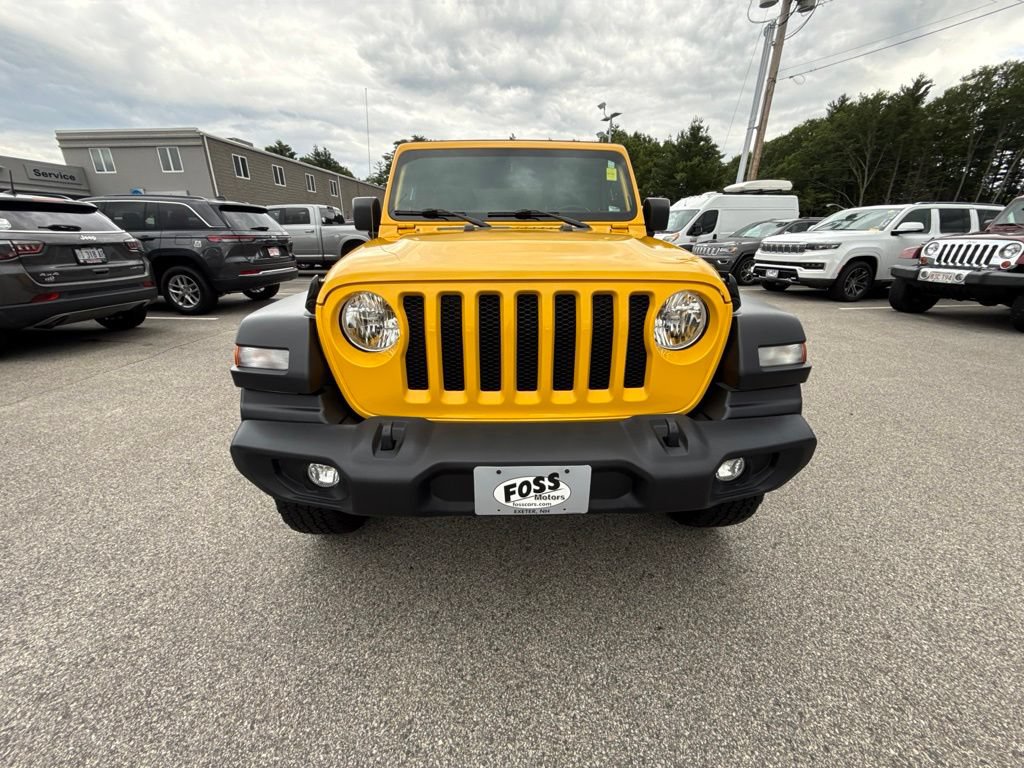Certified 2021 Jeep Wrangler Sport AWD/4WD image 8