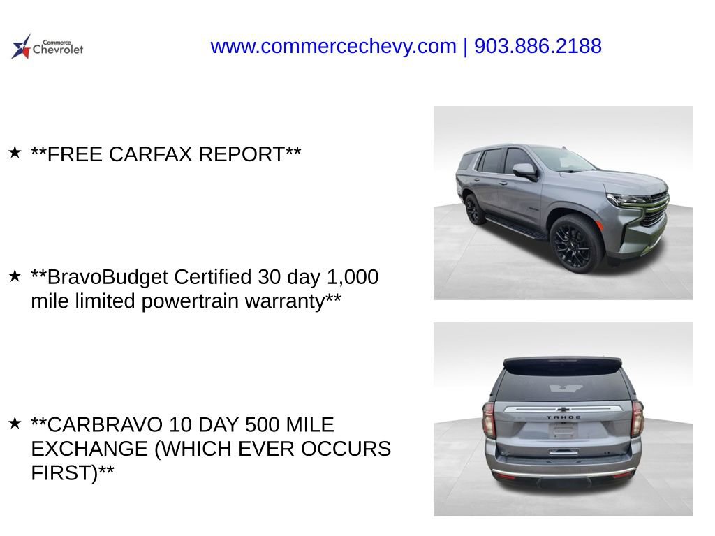 Used 2022 Chevrolet Tahoe LT AWD/4WD image 5