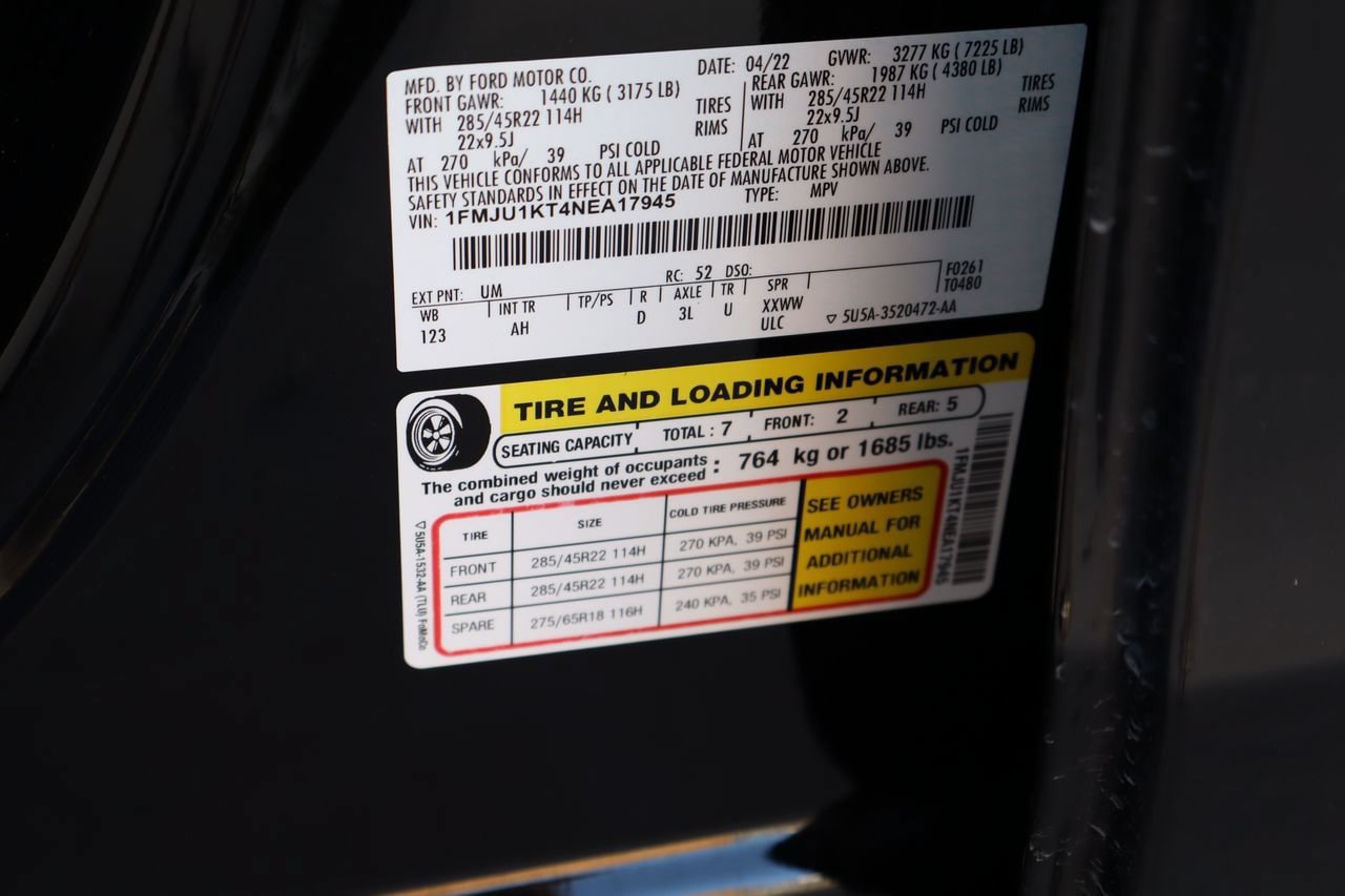 Used 2022 Ford Expedition Limited RWD image 31