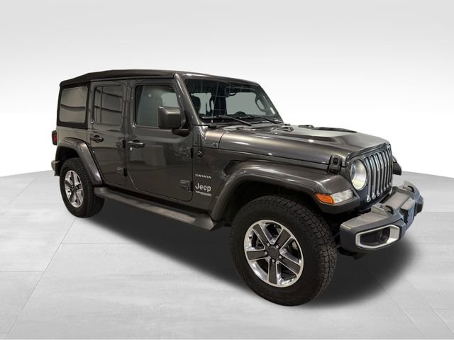 Used 2021 Jeep Wrangler Unlimited Sahara w/ Uconnect 4C Nav & Sound Group image 1