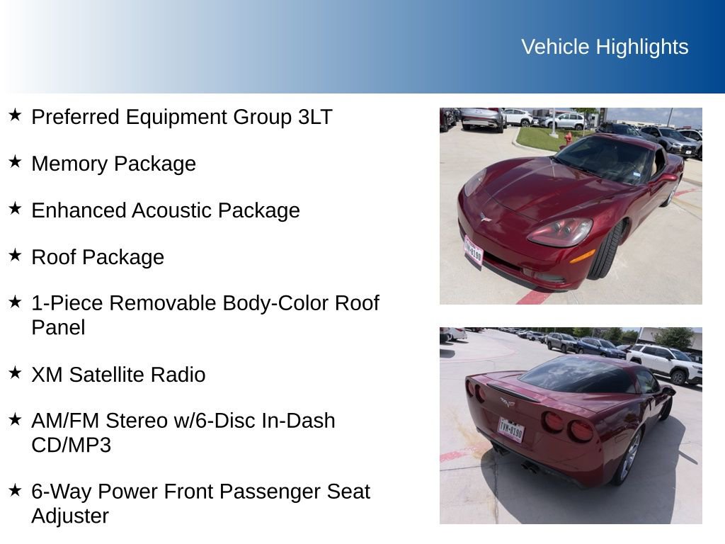 Used 2007 Chevrolet Corvette Coupe w/ Preferred Equipment Group image 5