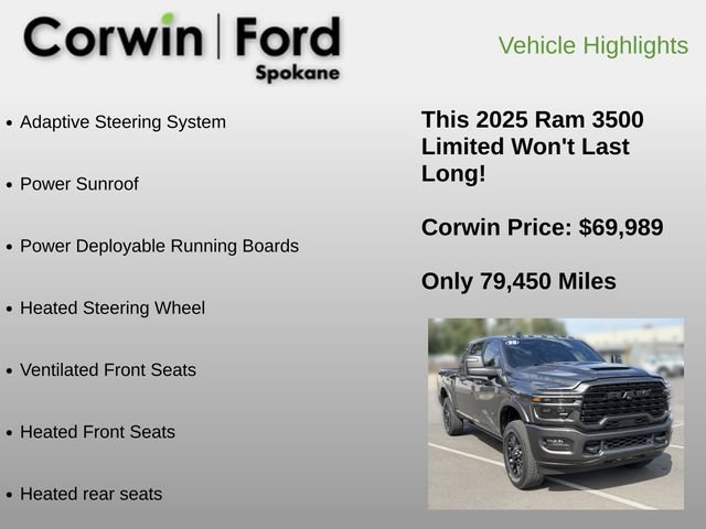 Used 2025 RAM 3500 Limited AWD/4WD image 24