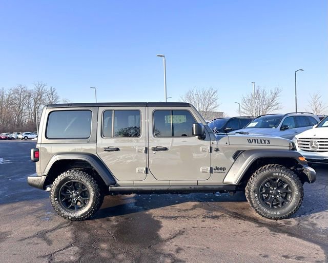 Used 2022 Jeep Wrangler Unlimited Willys image 3