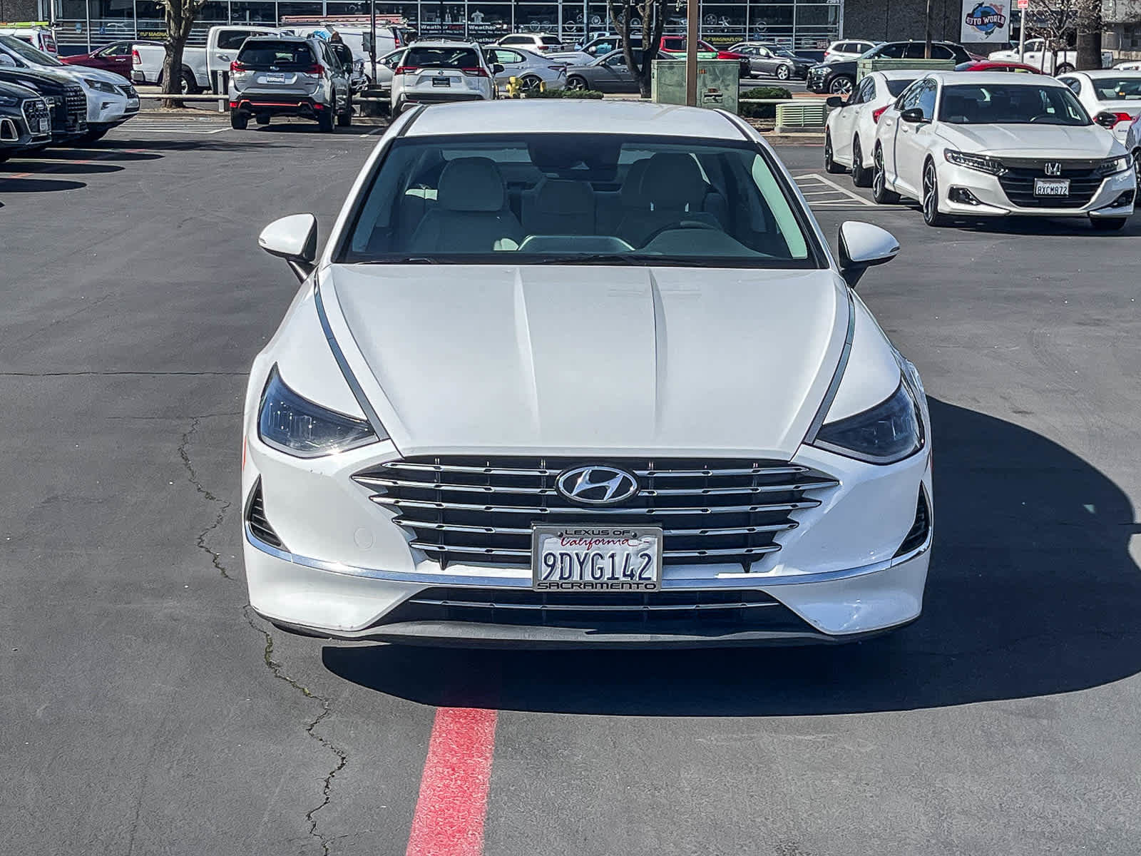 Used 2023 Hyundai Sonata Blue image 6
