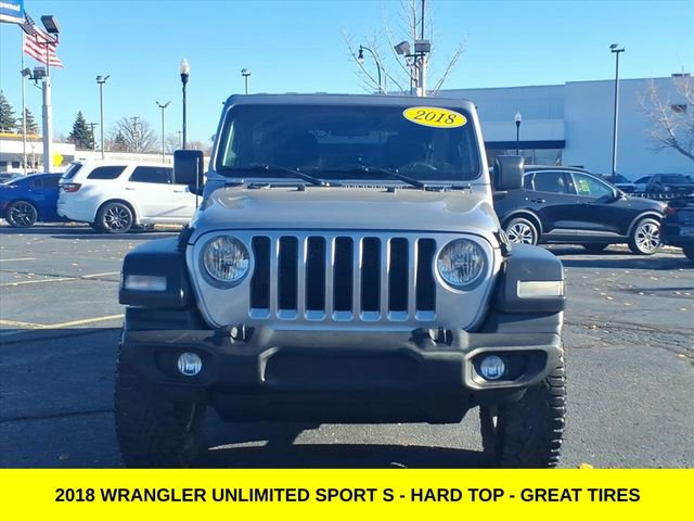 Used 2018 Jeep Wrangler Unlimited Sport S image 2