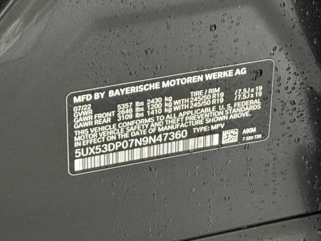 Used 2022 BMW X3 xDrive30i w/ Convenience Package image 28