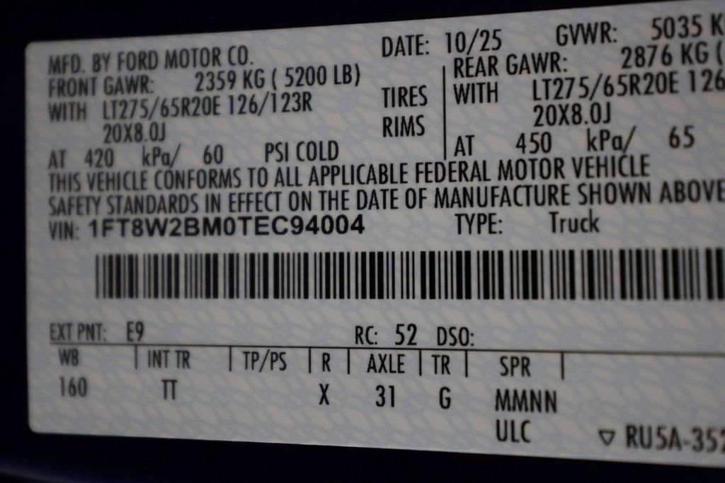 Used 2026 Ford F250 Platinum w/ Platinum Plus Package image 63