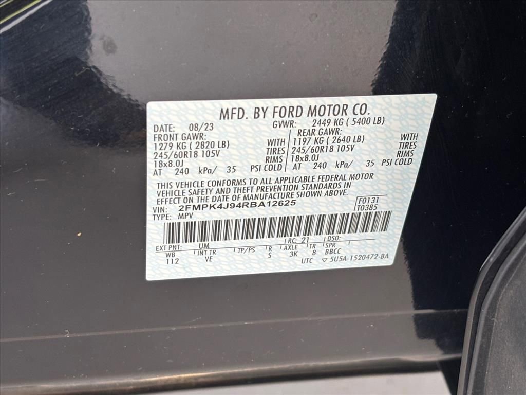 Used 2024 Ford Edge SEL AWD/4WD image 30