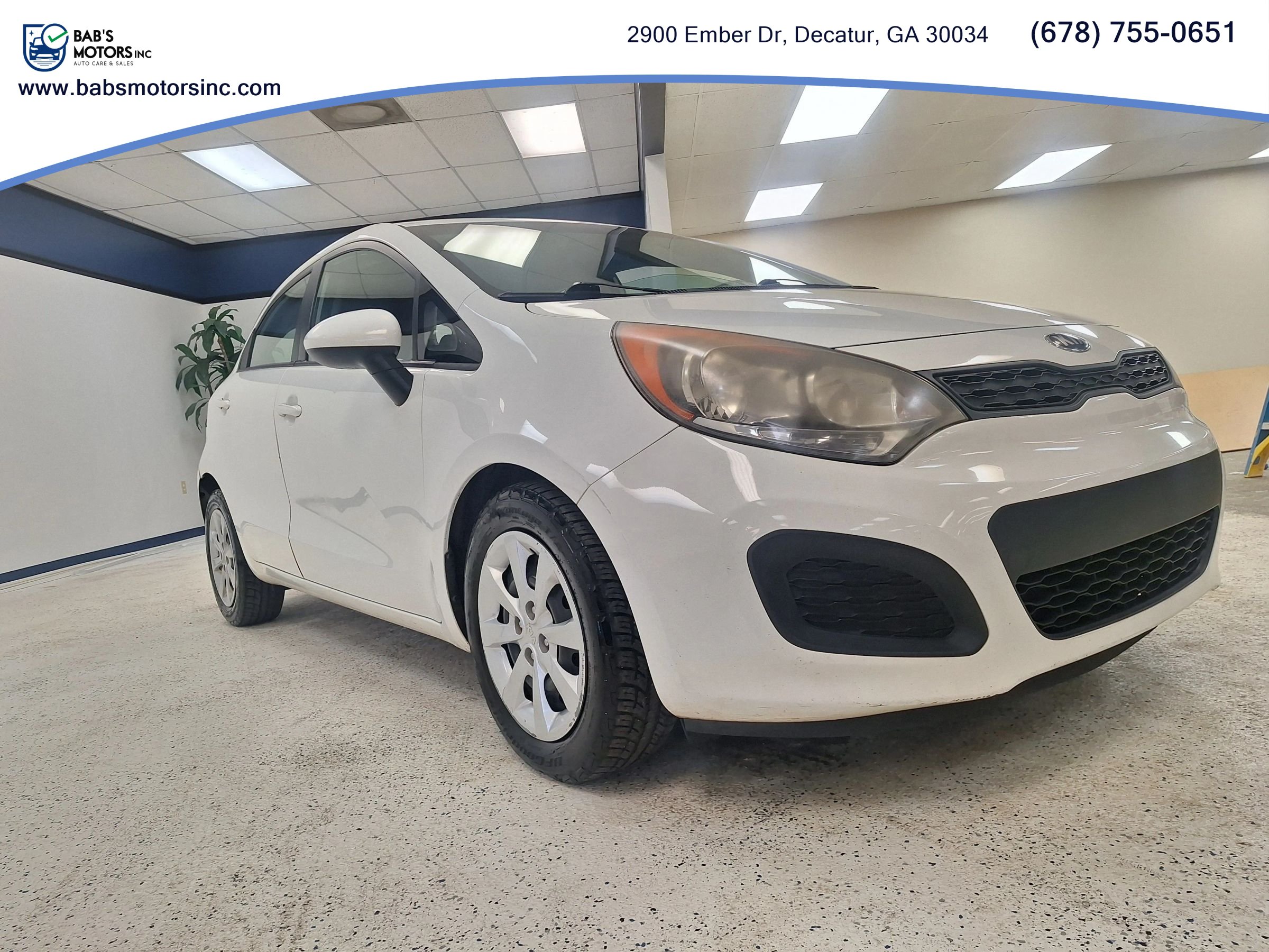Used 2013 Kia Rio LX w/ PWR Pkg FWD image 3