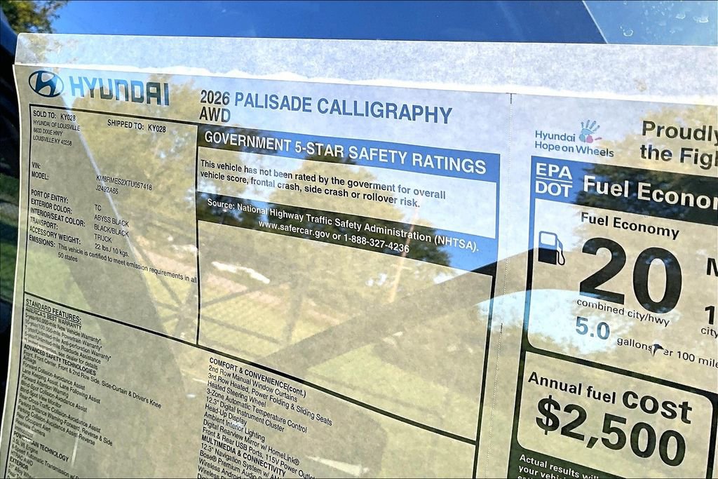 New 2026 Hyundai Palisade Calligraphy image 14