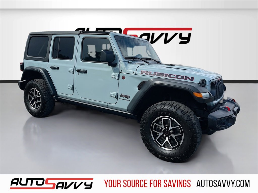 Used 2024 Jeep Wrangler Unlimited Rubicon w/ Technology Group