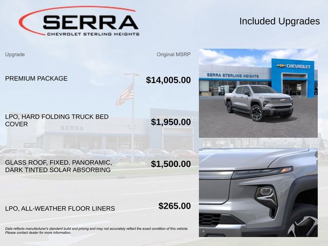 New 2026 Chevrolet Silverado EV LT w/ Premium Package AWD/4WD image 4