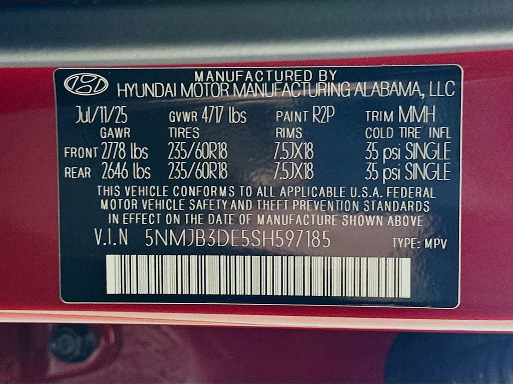 Certified 2025 Hyundai Tucson SEL image 32