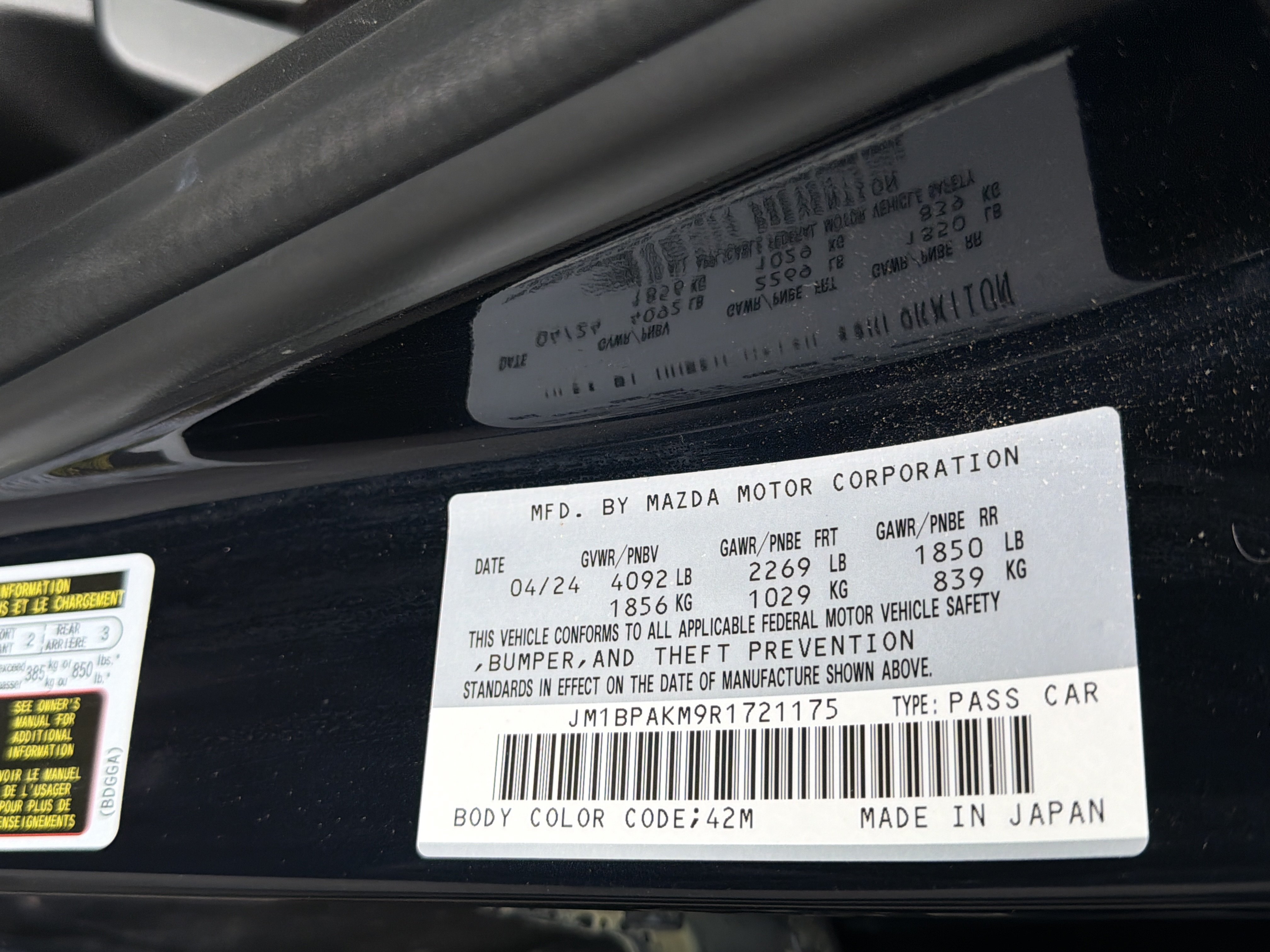 Used 2024 MAZDA MAZDA3 s FWD image 24