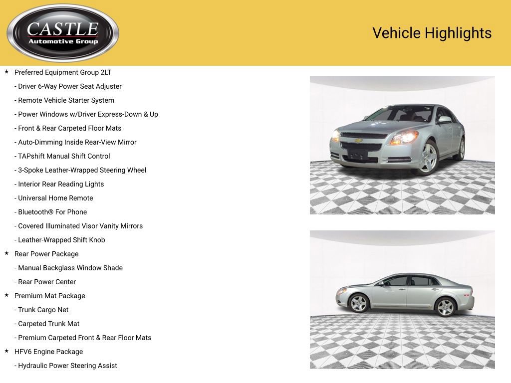 Used 2009 Chevrolet Malibu LT w/ HFV6 Engine Package image 3