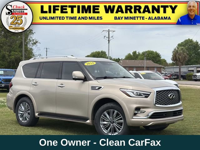 Used 2024 INFINITI QX80 Luxe w/ Cargo Package