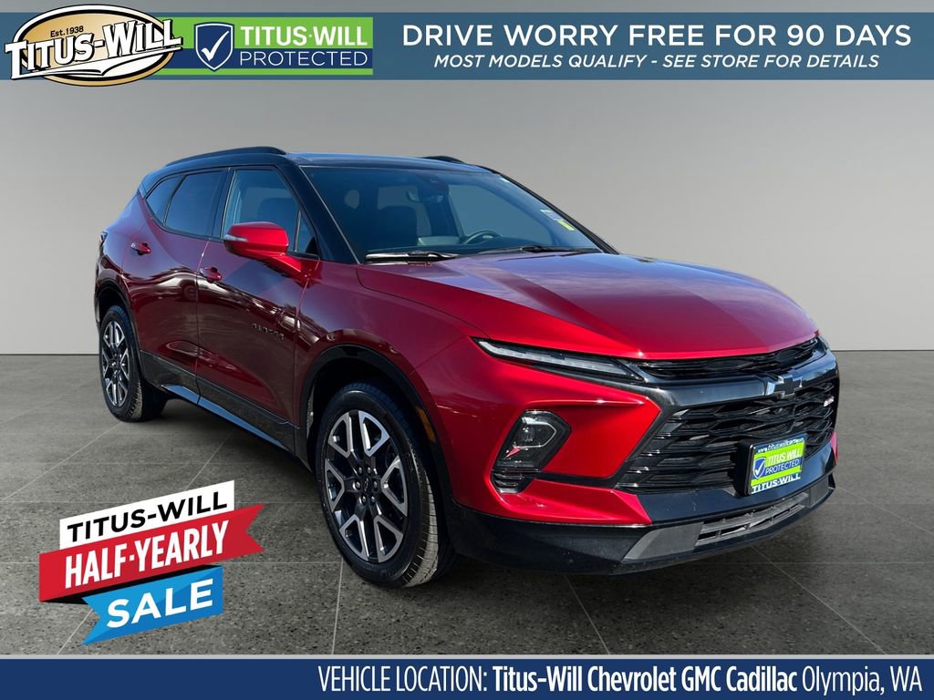 Used 2024 Chevrolet Blazer RS w/ Driver Confidence II Package AWD/4WD image 1