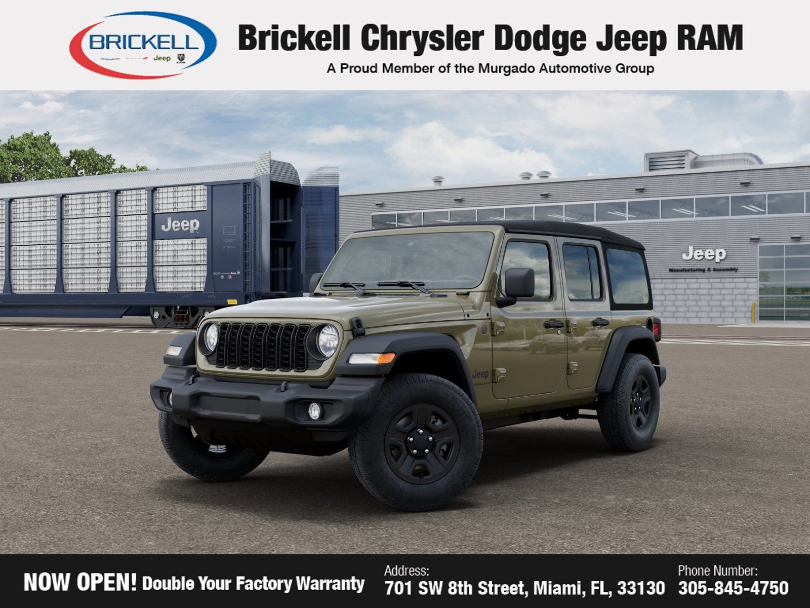 New 2026 Jeep Wrangler Sport image 1