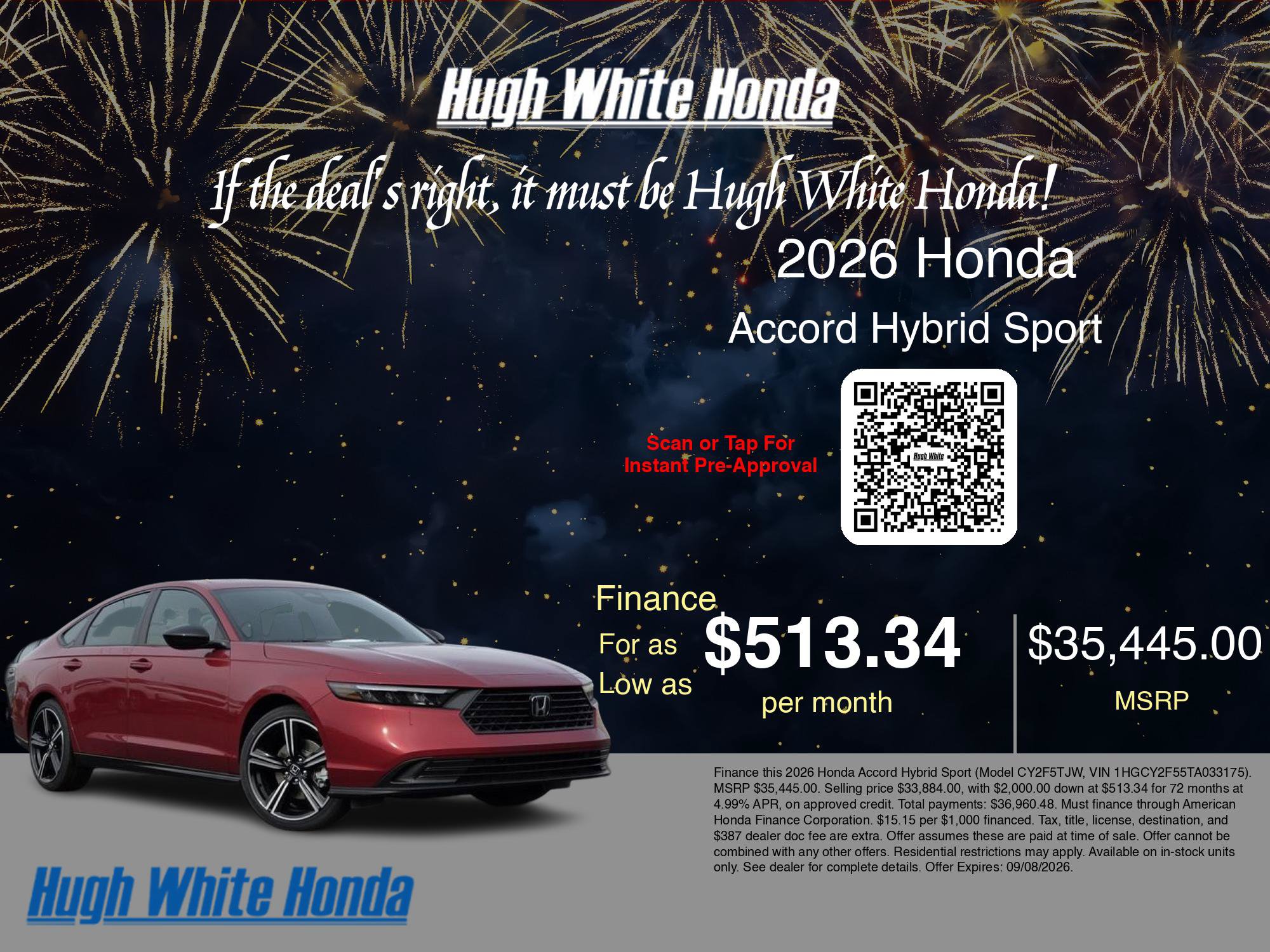 New 2026 Honda Accord Sport image 7