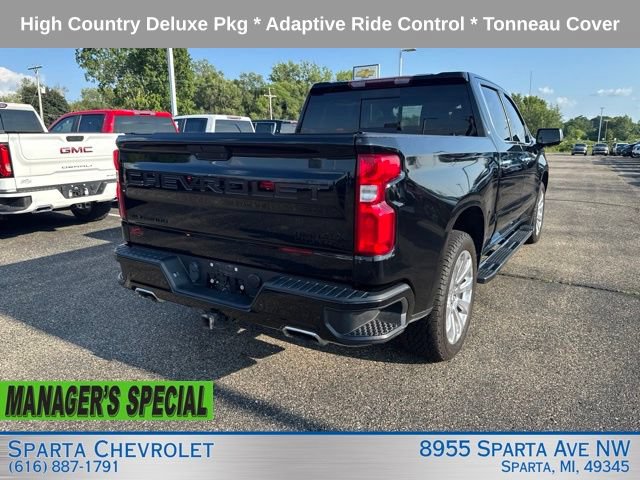 Used 2022 Chevrolet Silverado 1500 High Country w/ LPO, Dark Essentials Package AWD/4WD image 3