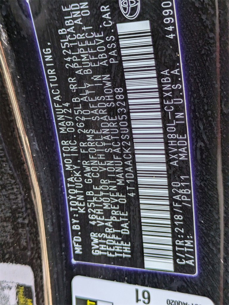 Used 2025 Toyota Camry LE image 35